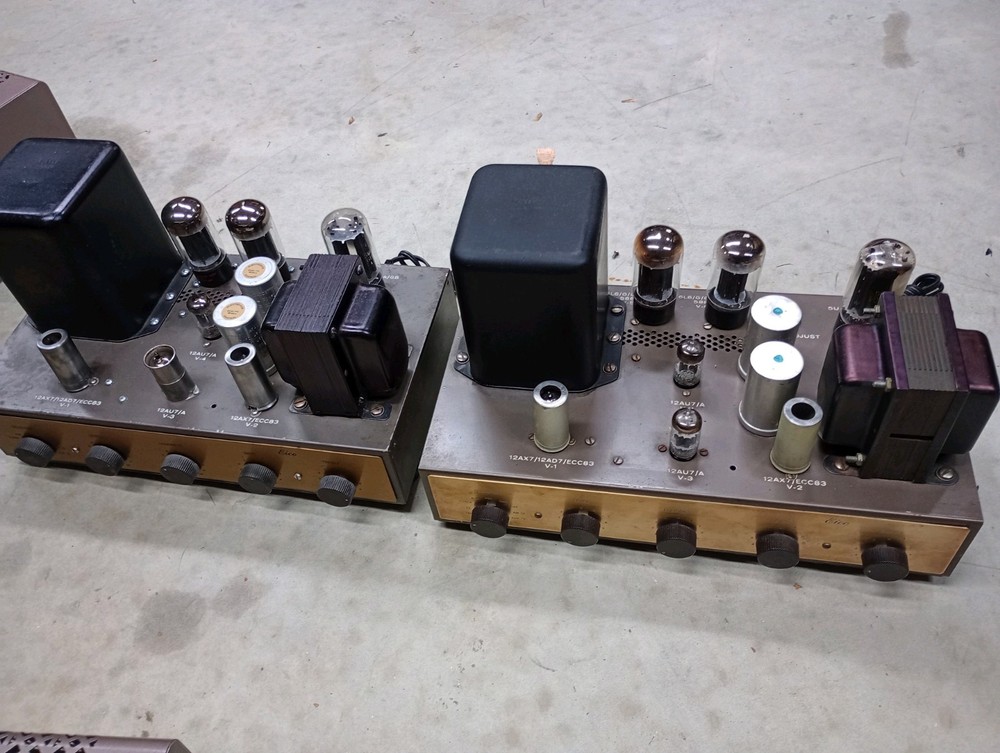 2 Eico HF20 Amplifiers -serviced Working