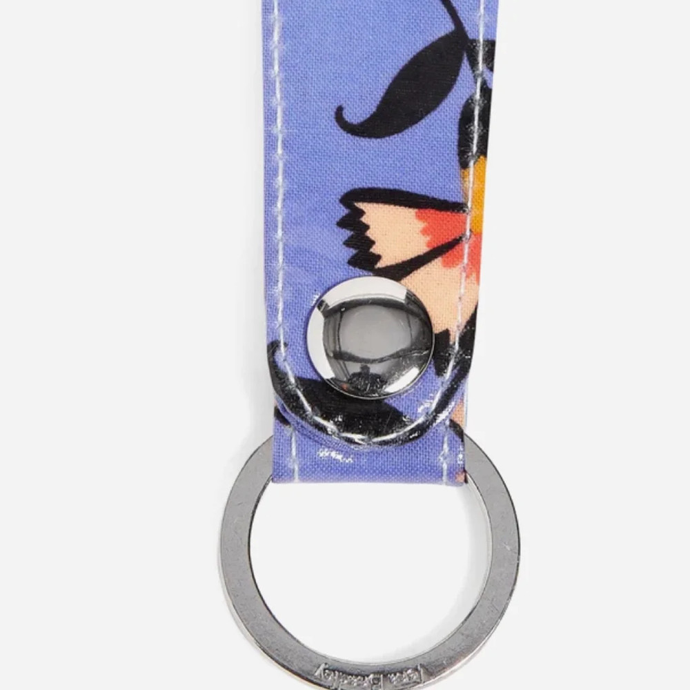 NWT Vera Bradley Loop Keychain Mural Garden