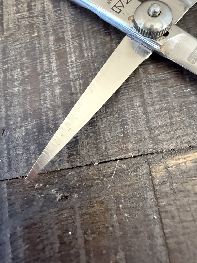 Kasho KDM Design Master 5.0 Straght Shears with leather case