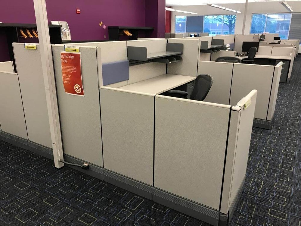 Herman Miller AO3 8x6 Used Cubicles