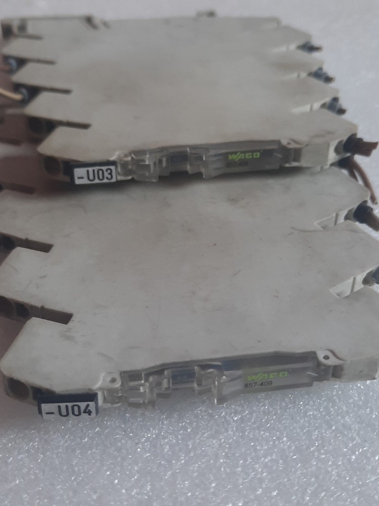 Wago 857-409 JUMPFLEX Bipolar Signal Isolator Module PLC Used