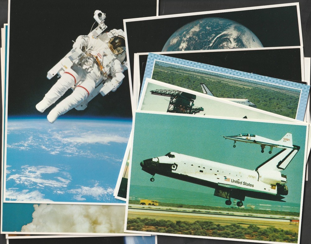 Space Shuttle & Kennedy Space Center Postcard-Like Cards