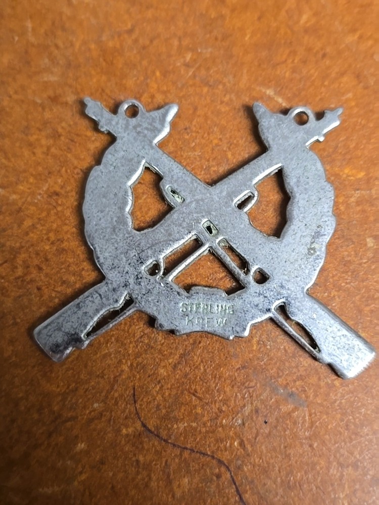 USMC Sterling Export 12C Medal Only, 11.2 G