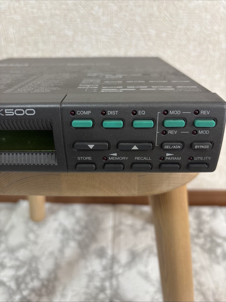 YAMAHA FX500 SIMUL-EFFECT PROCESSOR Guitar Effect TESTED JAPAN