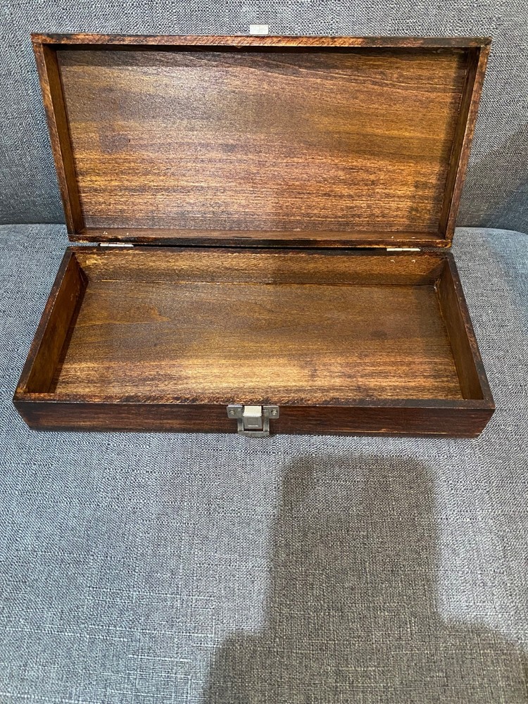Wooden Utility Storage Gun Box.