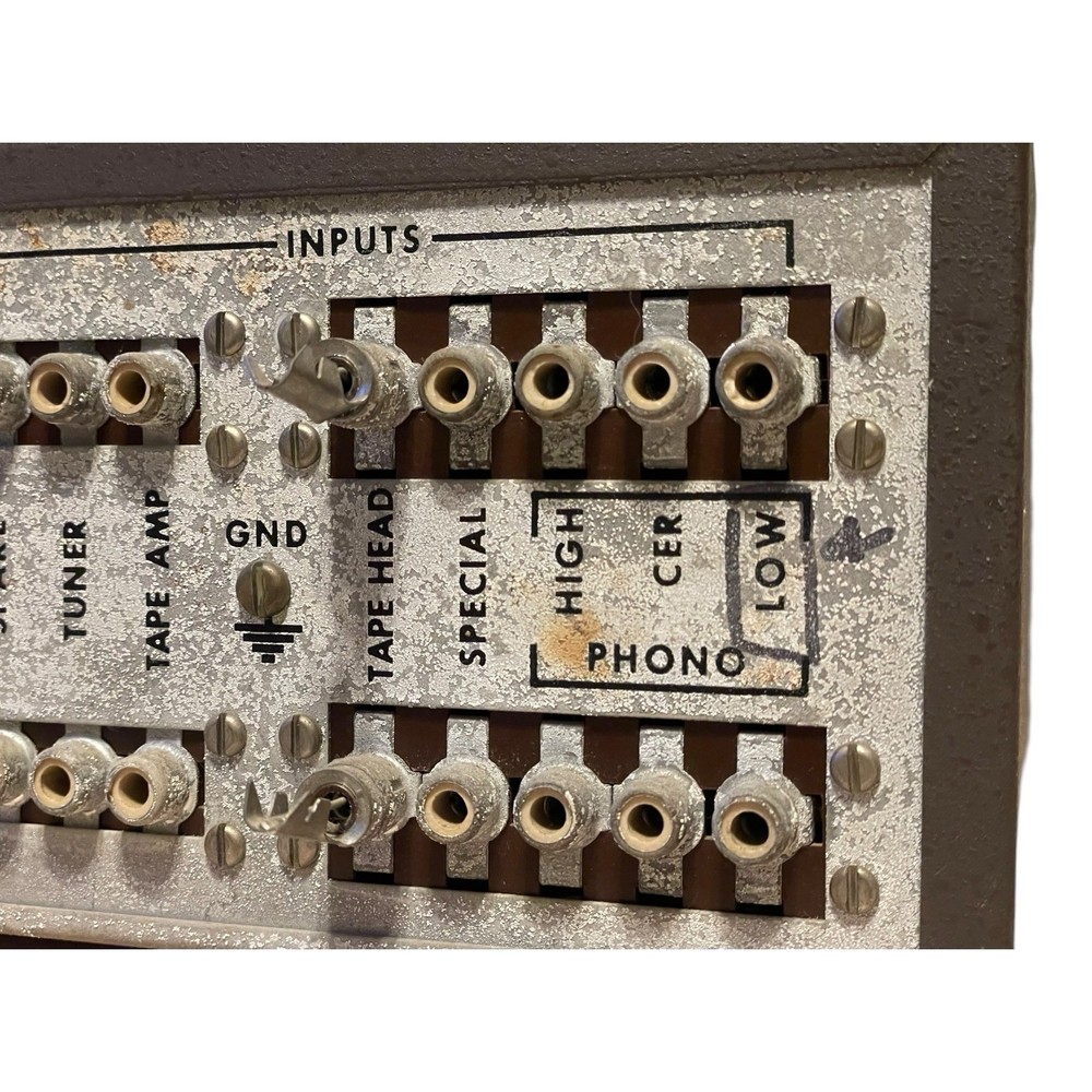 Vintage Dynaco PAT-4 Solid State Stereo Preamplifier Preamp Works