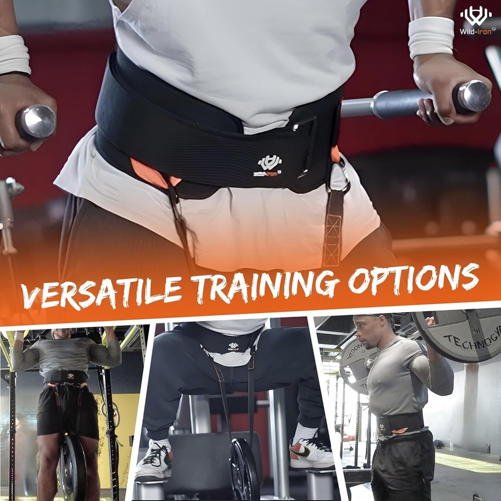 Weight lifting belt versatile for dips, squat, pull-ups, deadlift. New closure