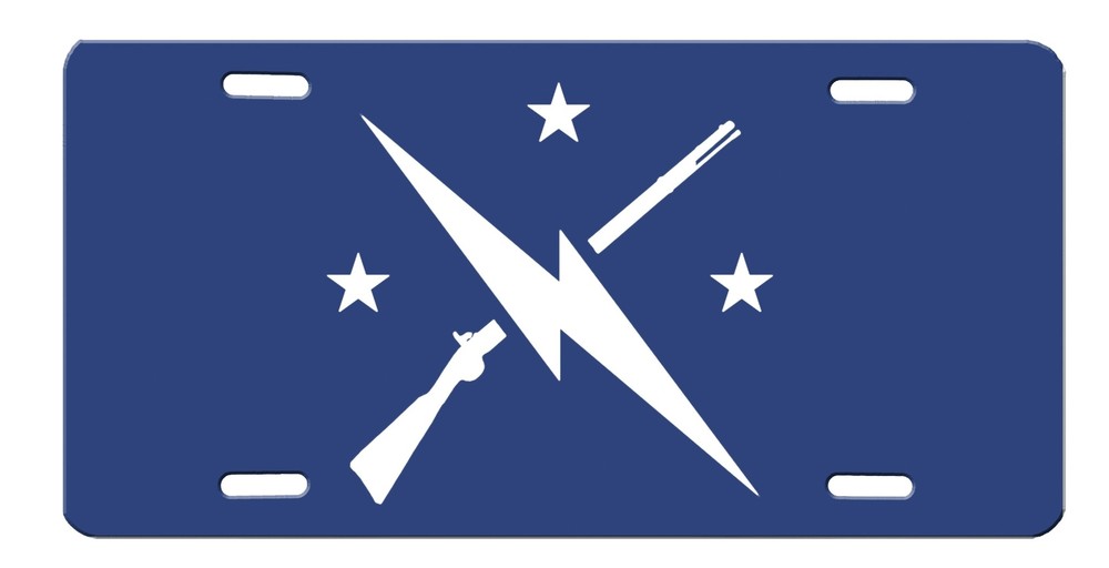 Fallout Minuteman High Gloss License Plate