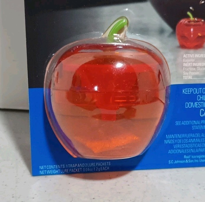 Lot Of 6 RAID FFTA-RAID Apple Fruit Fly Traps