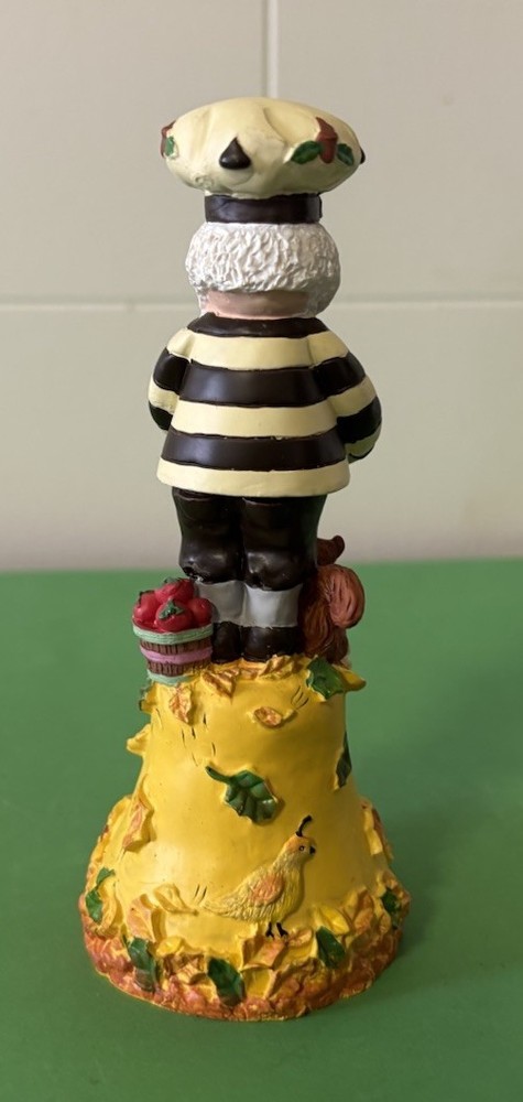 Hershey Chocolate Autumn Fall 2000 Fun Elf 5.5” Kurt Adler Bell