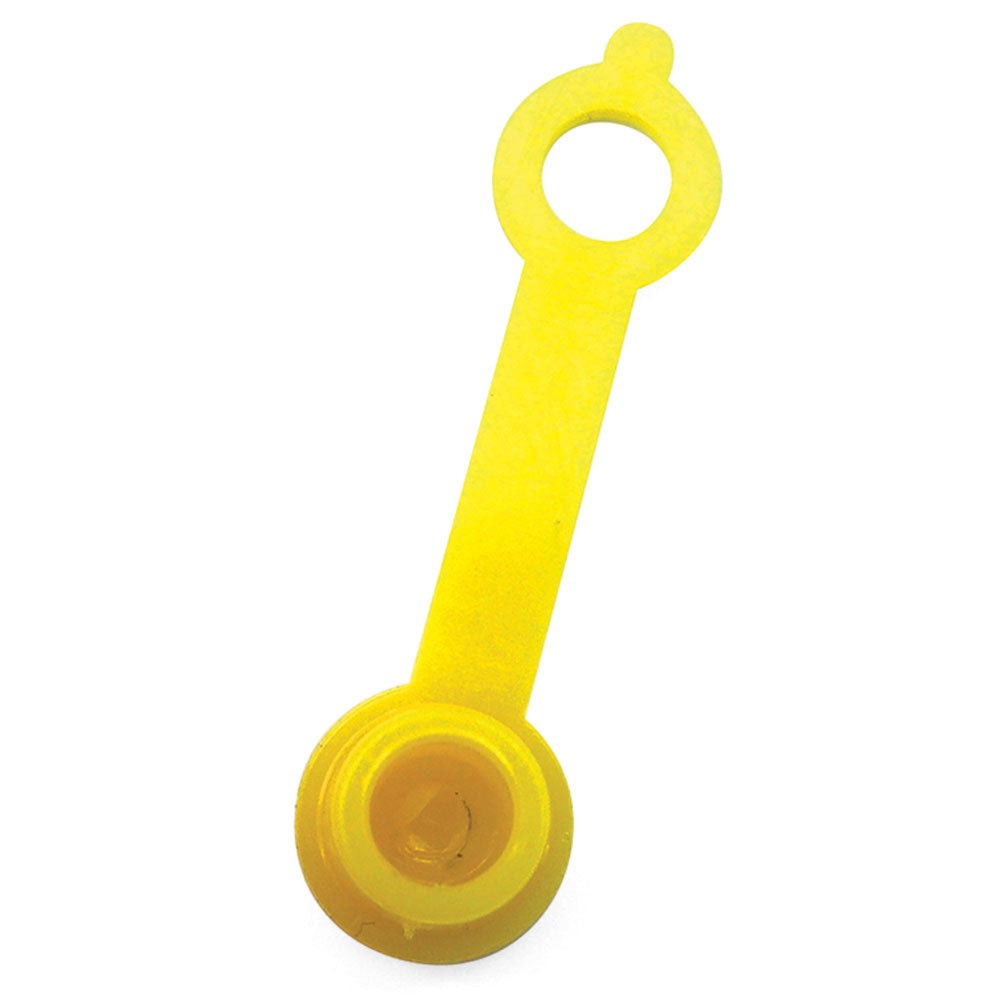 LockNLube 50 Grease Fitting Caps (Yellow)