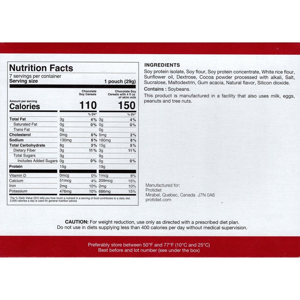 Chocolate Soy Cereal
