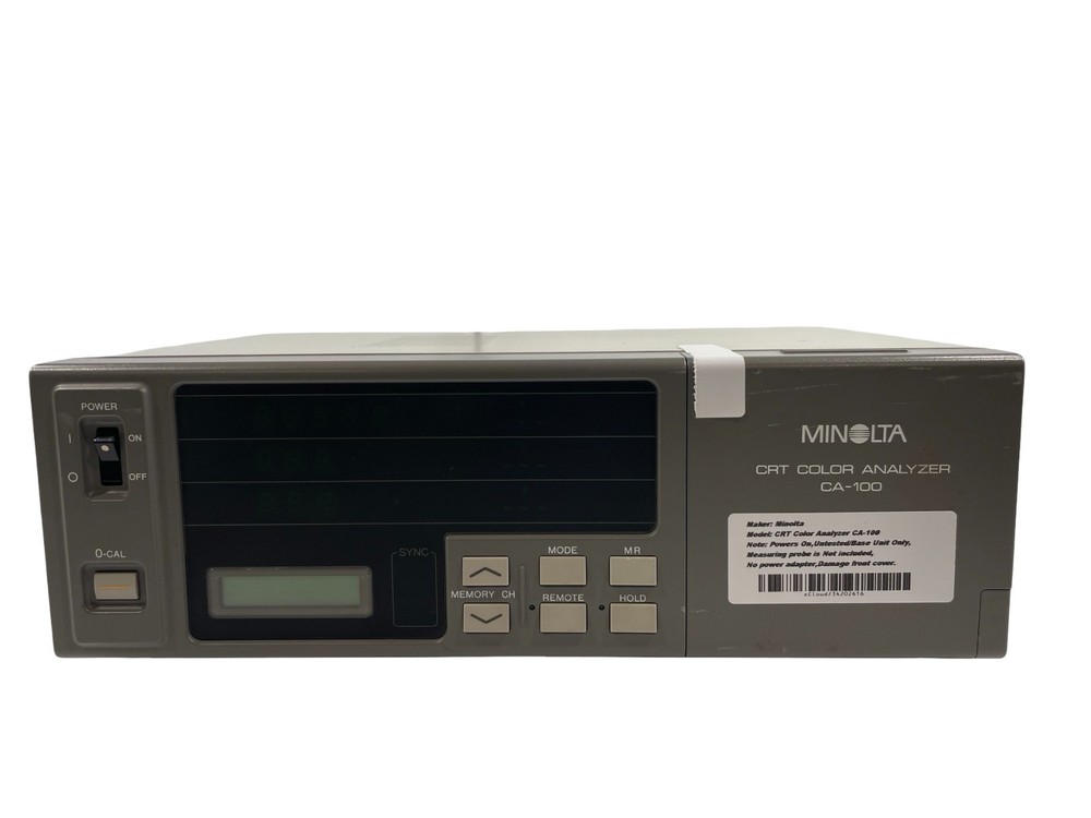 MINOLTA CRT Color Analyzer CA-100