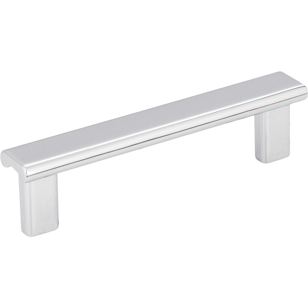 Elements 183-96PC 96 mm C-C Polished Chrome Square Park Cabinet Pull