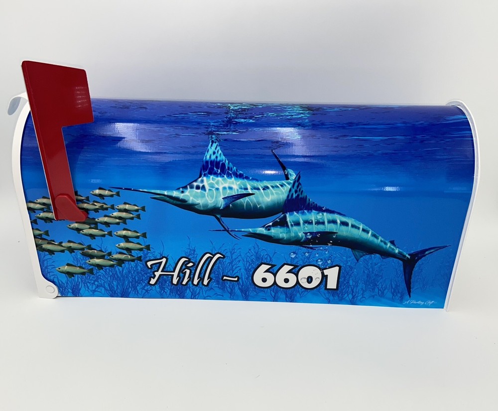 Marlin custom mailbox: Personalized Christmas Gift