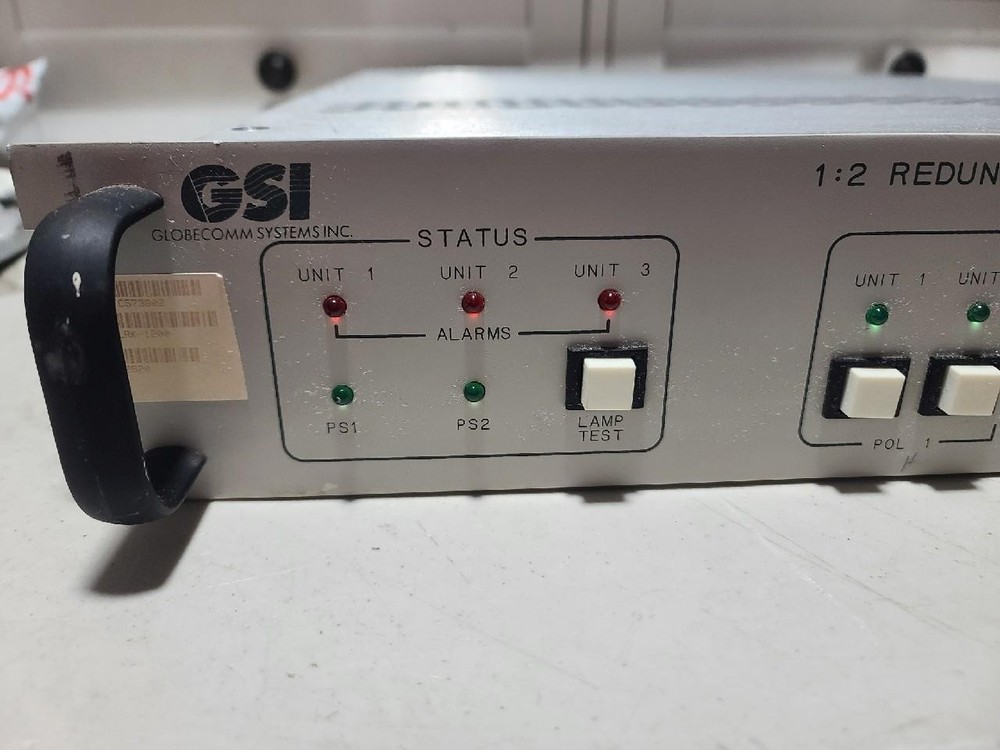 GSI Globecomm Systems Inc 1:2 Redundancy Controller Model LRK-1200