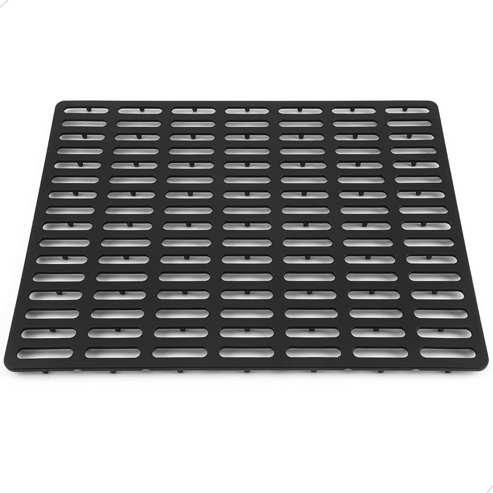 VELOVYO Sink Protector Mat, Kitchen Protector, Silicone Large, Black