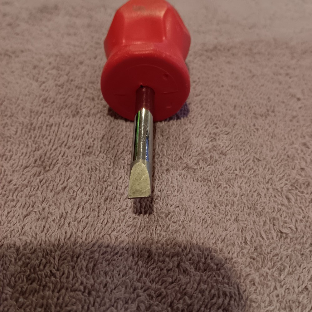 Snap-On SHD1 Stubby Screwdriver Red