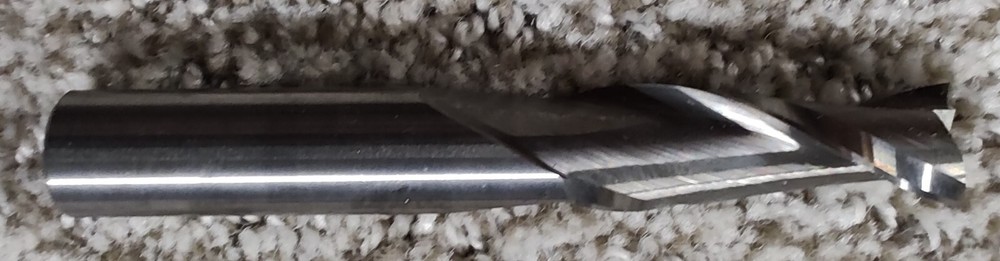 MELIN 1/2" DIA 2FLUTE END MILL