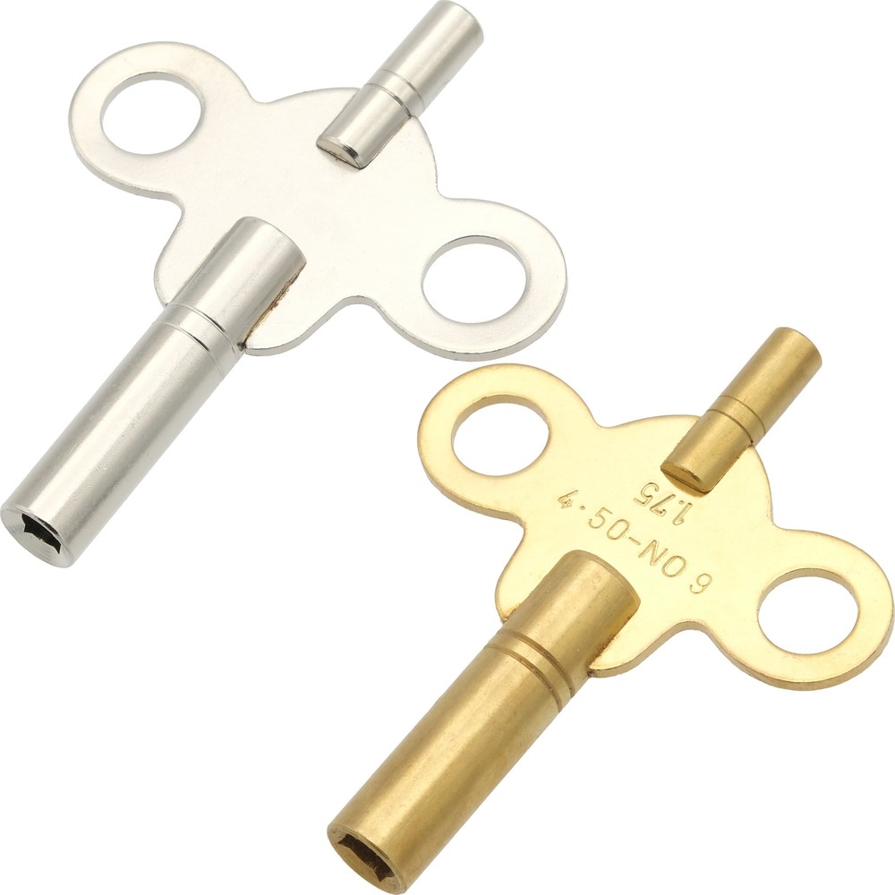 2 Double End Clock Keys Size 5 2.0 & 3.5mm