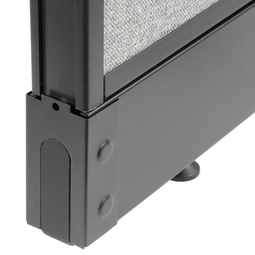 Steel End Base Cap for Interion Office Partition Panels