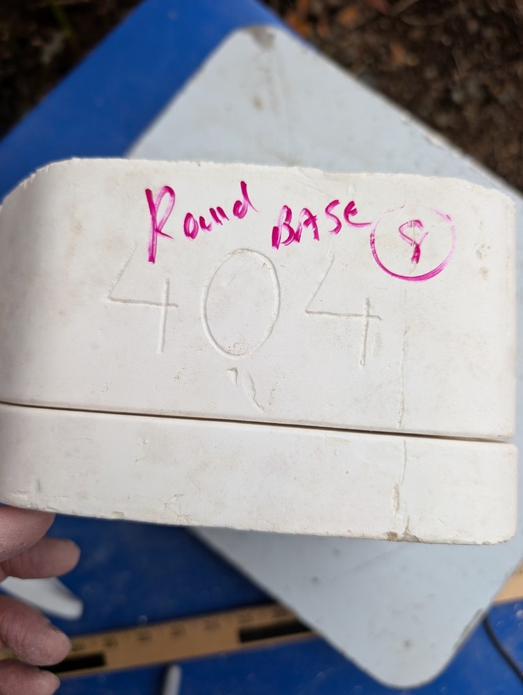Round Base 404 Vintage Slip Casting Ceramic Mold
