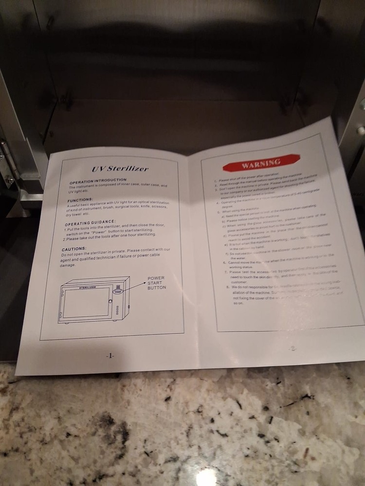 Devlon Northwest Barbershop Salon UV Sterilizer New CIB