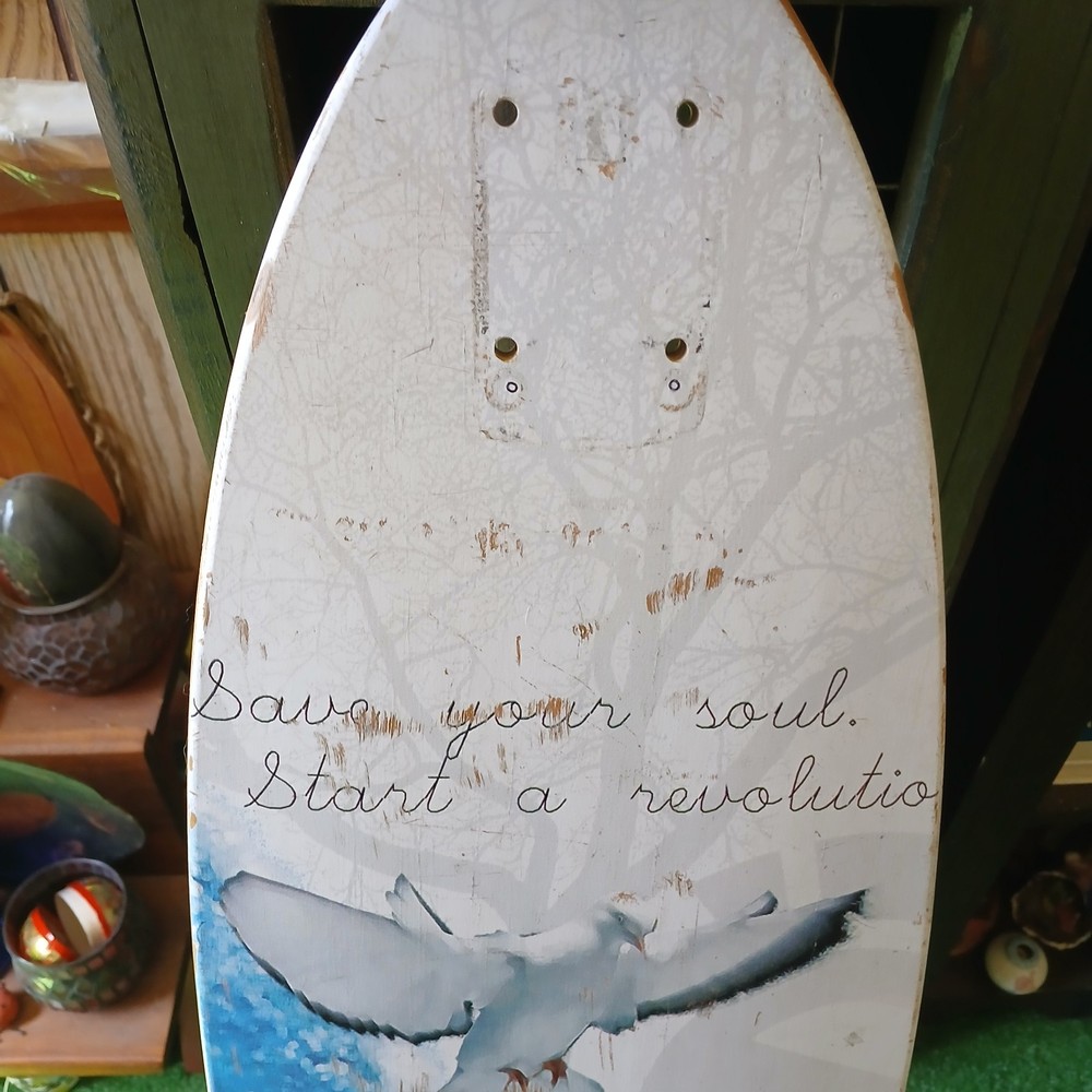 VTG 39" LONGBOARDDECK ONLY BY ORIGIN SKATEBOARDS IUC READ DESCRIPTION