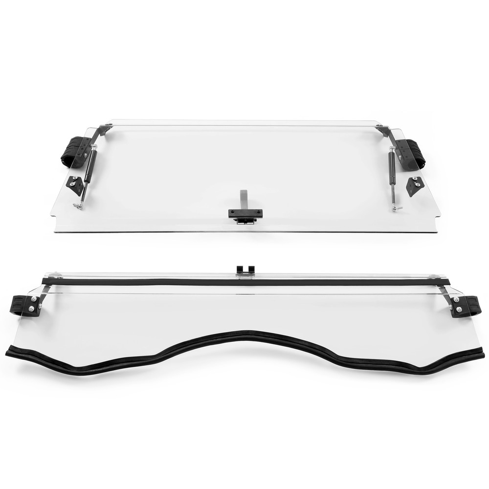 For 2011-2020 Can-Am Commander 800 / 1000/MAX Scratch Resistant Flip Windshield