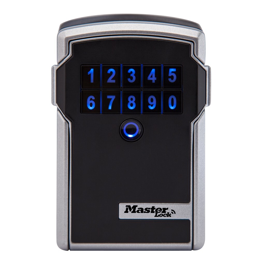 NEW MASTER LOCK SAFESPACE MODEL NO. 5441D ACCESS CARD/KEY STORAGE BOX BLUETOOTH