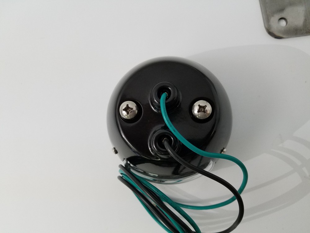 Bobber tail Light .... Builders Kit...Black