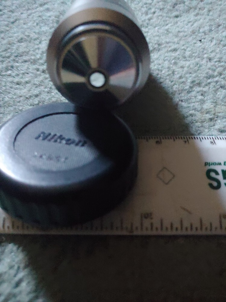 Nikon 60mm Infinity 20x/0.75 PlanApo Dry OBJECTIVE, tested.