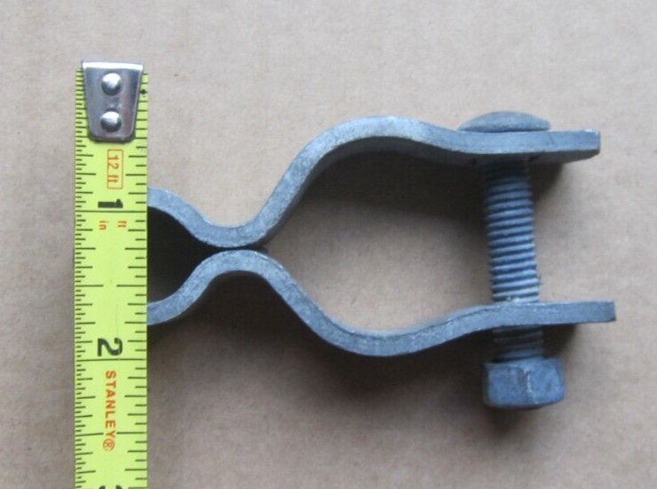 Gate Frame Hinge chain link hardware for 3/8" pin 1-3/8 post