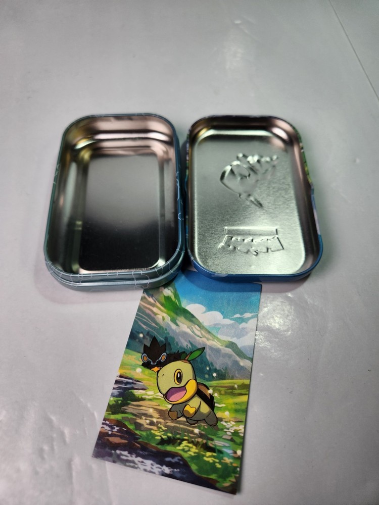TURTWIG SINNOH STARS MINI TIN EMPTY