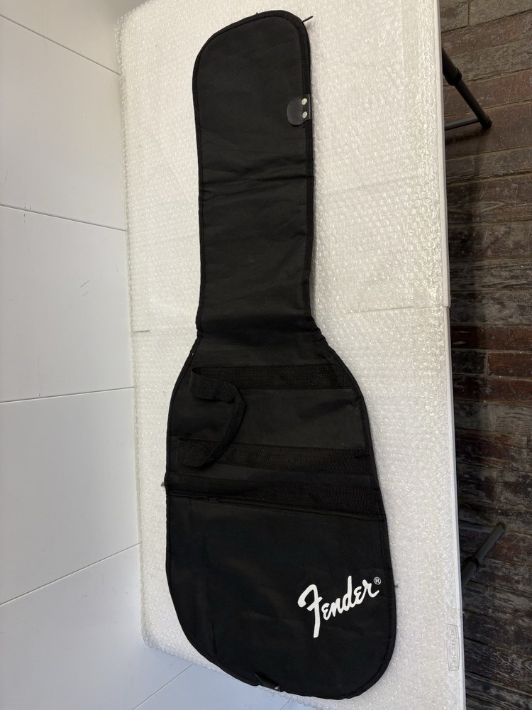 Fender  Electric Guitar Carry Case Gig Bag Black Soft Shell No Strap