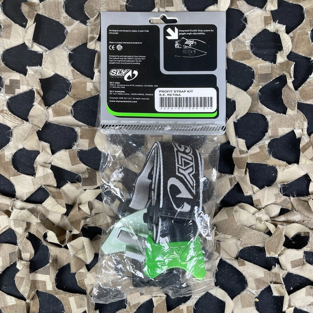 NEW Sly Profit Replacement Goggle Straps - Retina