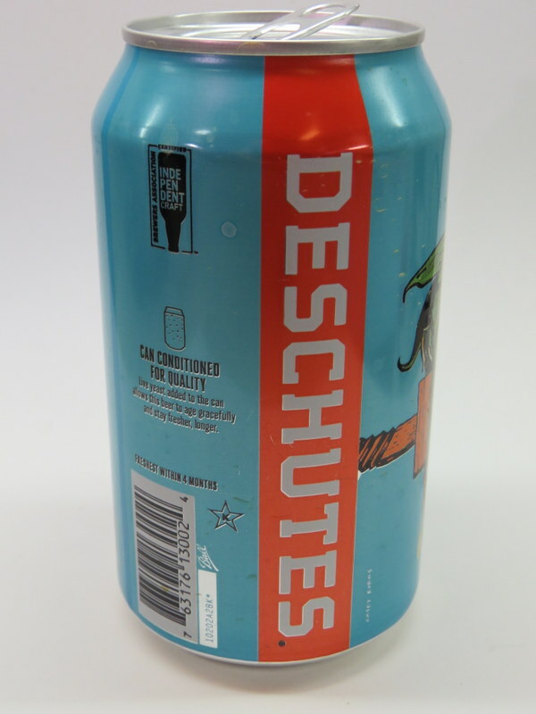 Craft Beer Empty Can ~ DESCHUTES Brewing Freshly Squeezed IPA ~ Bend, OREGON