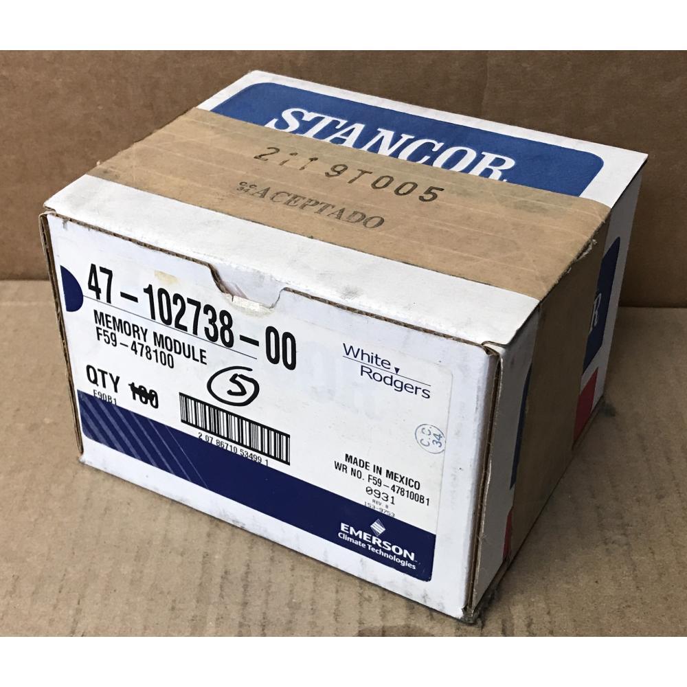 ECT 59-478100/47-102738-00 RHEEM MEMORY MODULE/W NO PROGRAMMING 183669