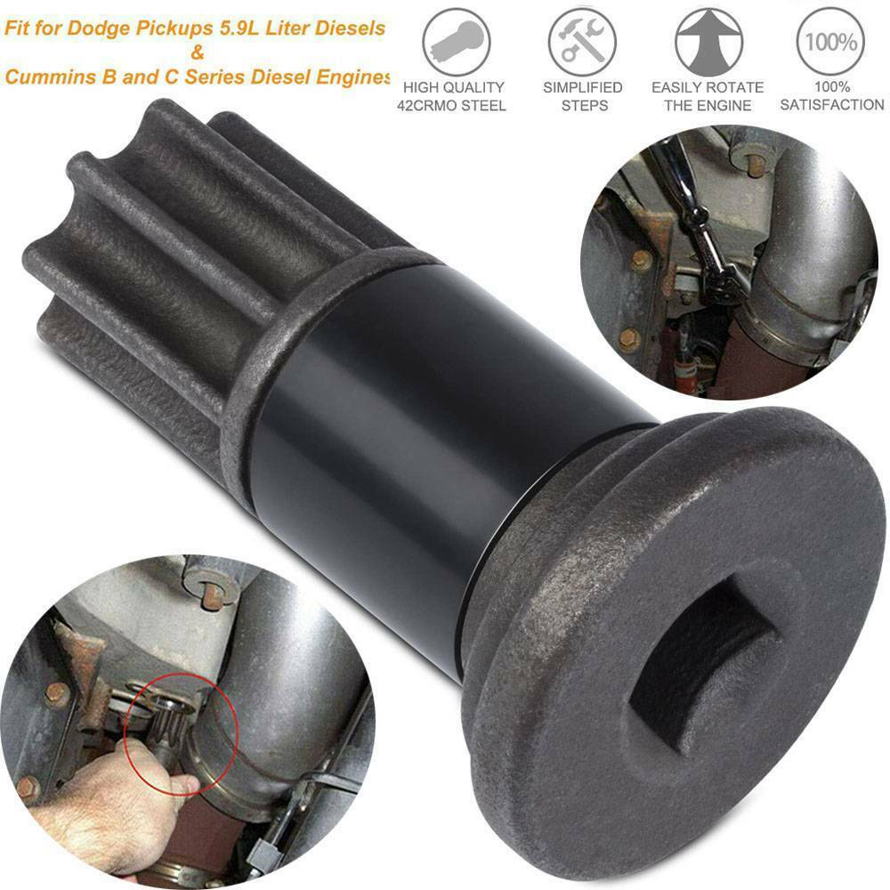 For Dodge Ram Cummins Engine Barring Rotating Tool 21145 5299073 US❤