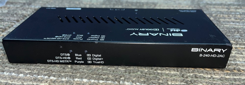 Binary B-240-HD-2AC Audio Extractor 600 Box 62