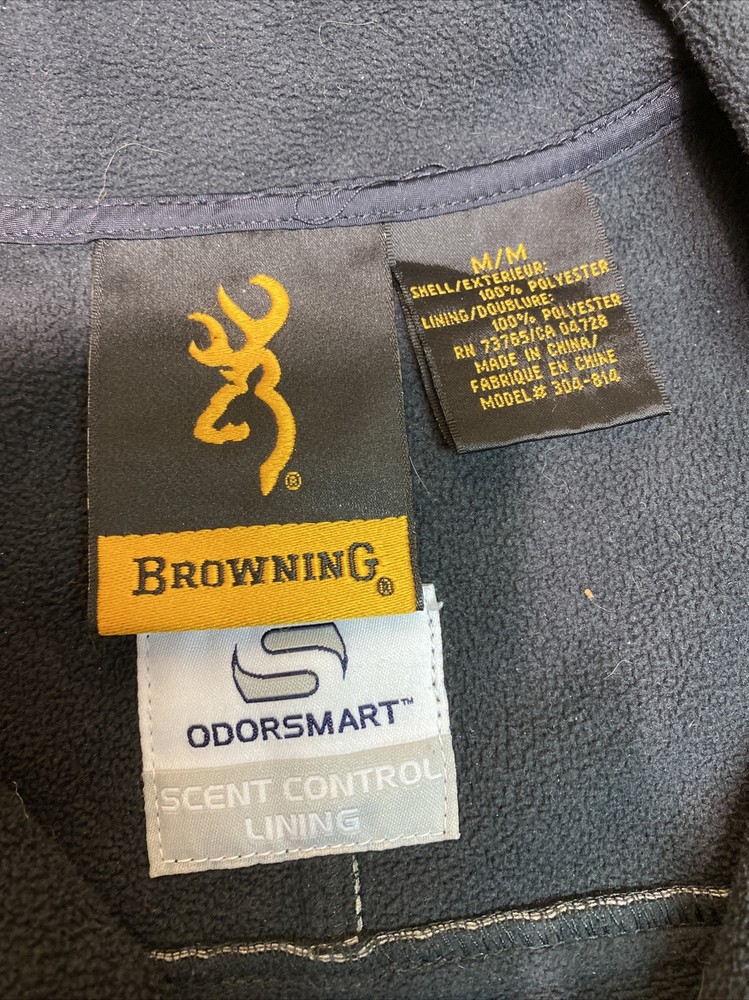 Mens BROWING Hell's Canyon ODORSMART Realtree Softshell Jacket M