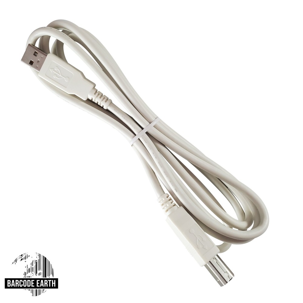 Zebra TLP2824-Z USB Type A to B Cable