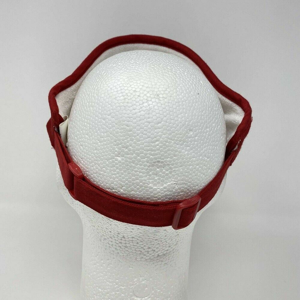 OKI Electric Industry Co Visor Adjustable Red White Golf Telecom Printer