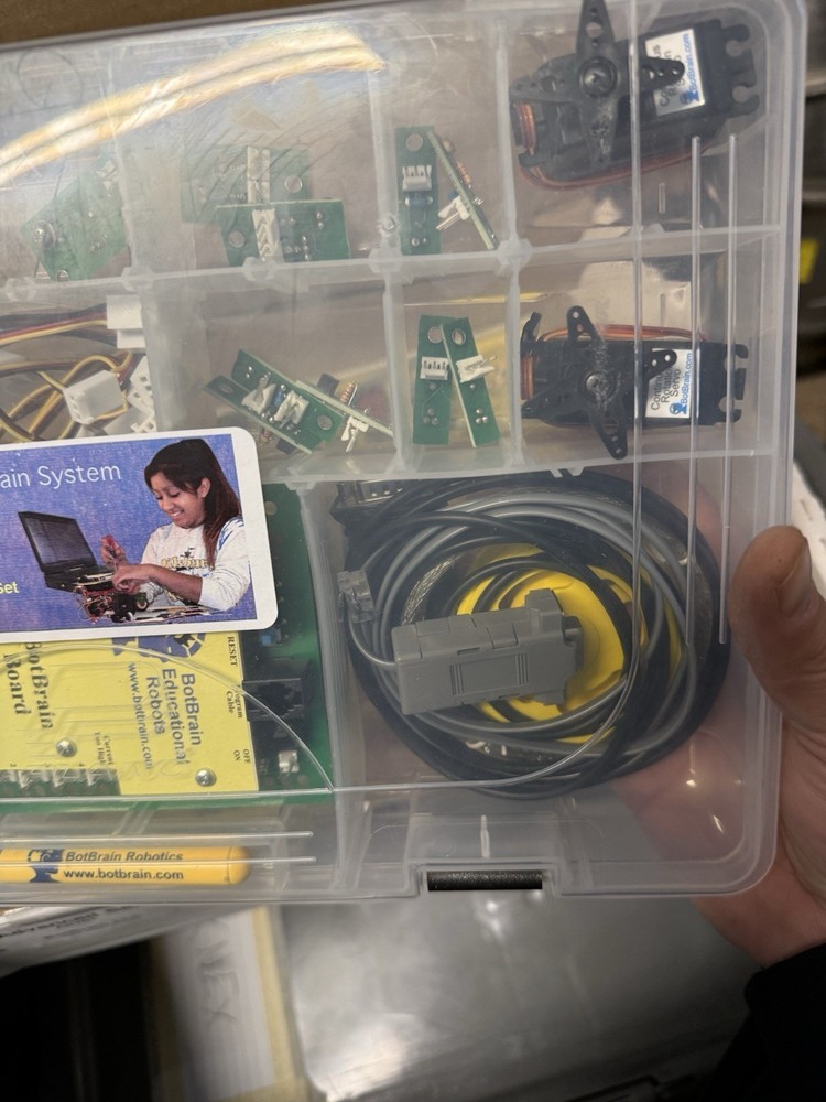 The BotBrain System for Teaching Robotics Evaluation Advanced Set ADV01 Lot Of 2