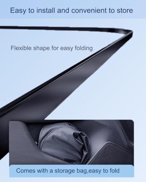 Precisely Designed for 2025 2026 Chevy Equinox ev Sunshade 99% UV Blocking