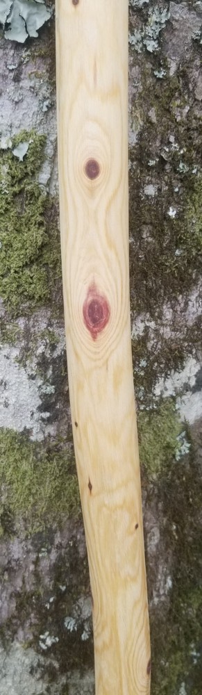 Hand Carved Cedar Walking Stick