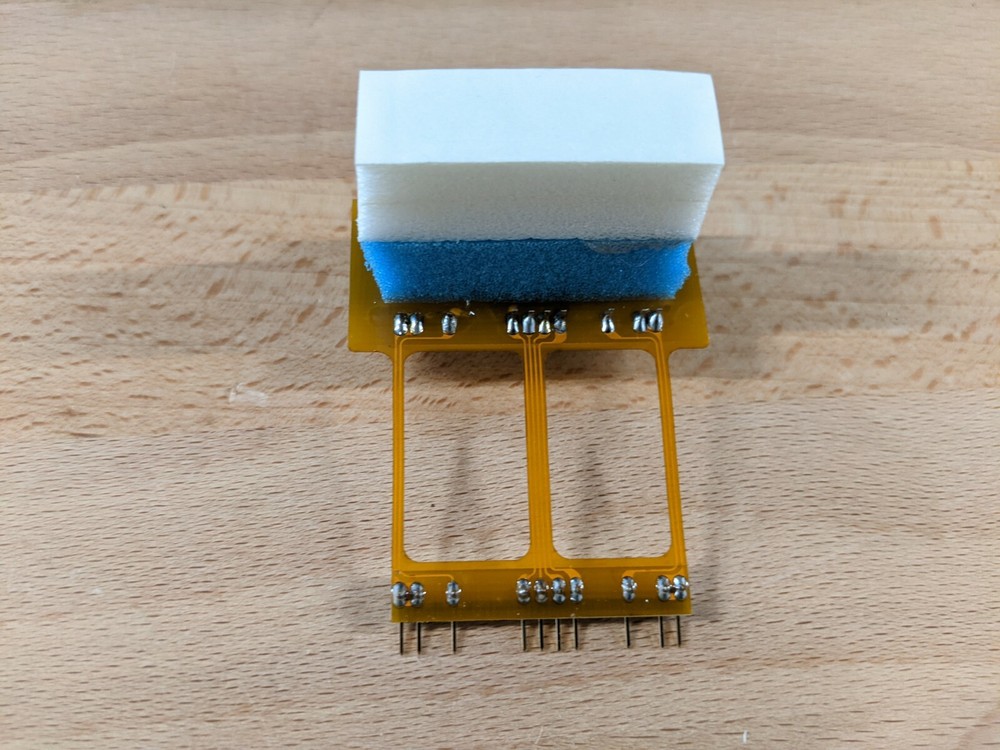 Anti-vibration mount for Korg nutube 6P1