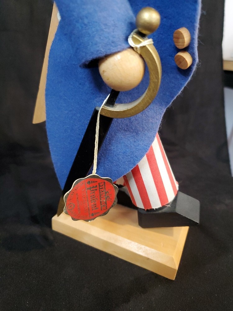 Nutcracker Full Size Uncle Sam w/ Sword - Made West Germany Fireworks Festivals