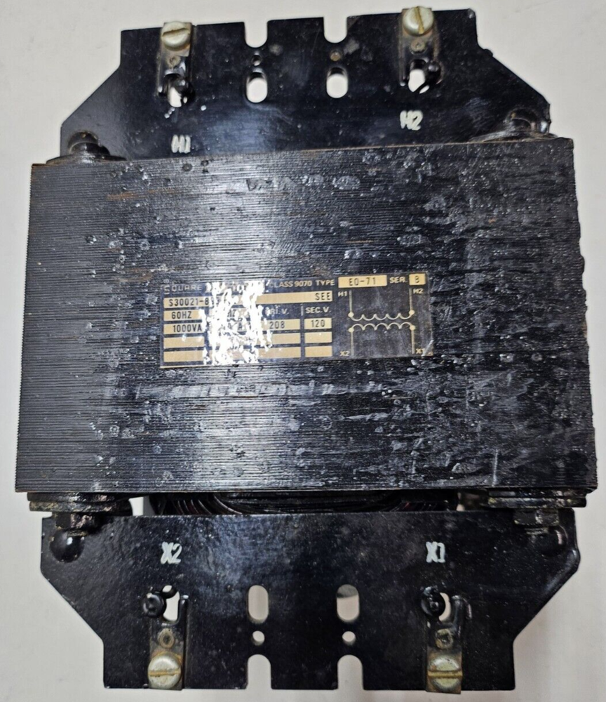 Square D S30021-899-52 Machine Tool Control Transformer Type EO-71