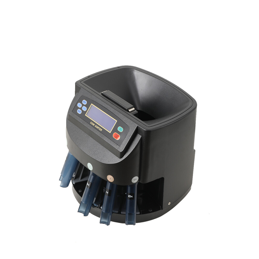 Coin counter, coin sorter,1 cent,5 cent,10 cent,25 cent,50 cent commercial tool